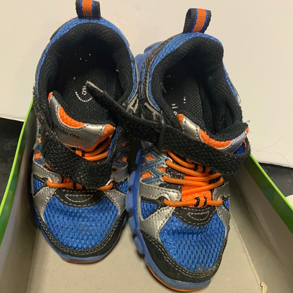 Stride Rite Sneakers kids Toddler size 9.5 Propel AC Blue